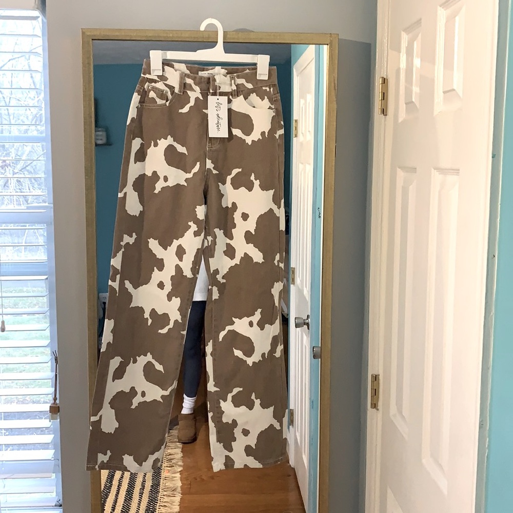 12th tribe Cow pants